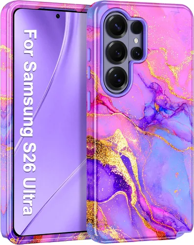 Vista 10 de Hekodonk Funda para Galaxy A17 5G/Galaxy A16 5G, resistente cuerpo completo, protección a prueba de golpes, 3 en 1, híbrida de policarbonato duro