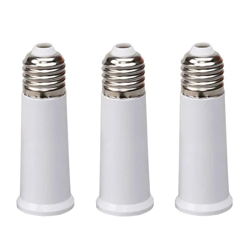 Vista 8 de Extensor de Enchufe E26 - Base Media Estándar, Adaptador de Enchufe de Extensión de 6.5 cm, Extensión de Enchufe de Bombilla, Adaptador de Soporte