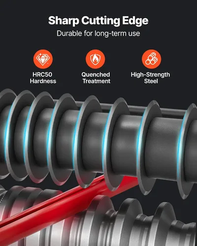 Vista 6 de VEVOR Máquina Pelacables Eléctrica, 0.06-1.57 pulgadas, Pelacables Automático de Cable de Cobre de 11 Canales, Herramienta Pelacables de 370W