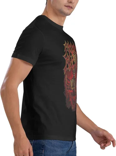 Vista 5 de Morbid Angel T Shirt Men's Summer Round Neck Trend Fashion Short Sleeve T Shirt Sports Fitness Cotton Shirt Tops