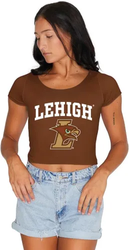 Vista 181 de Lojobands Camiseta corta ajustada para mujer, hecha en Estados Unidos, talla única