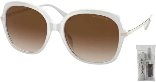 Vista 2 de Michael Kors Geneva MK2149U Square Sunglasses for Women + BUNDLE With Designer iWear Eyewear Kit