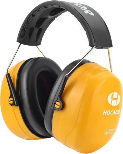 Vista 8 de HZ012 NRR Orejeras de seguridad de 28dB, protección auditiva pasiva de espacio auditivo profundo Proetctors de oído duraderos, para carpintería