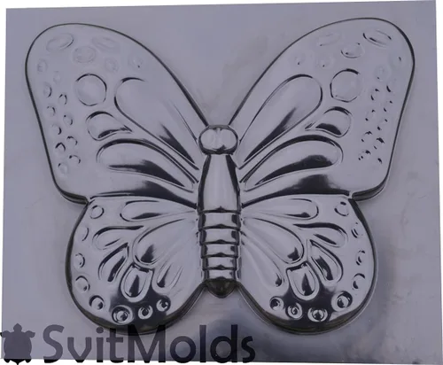 Vista 9 de SvitMolds Molde de hormigón Mariposa Yeso Hormigón Paso a paso de piedra Moth Garden Path (D53)