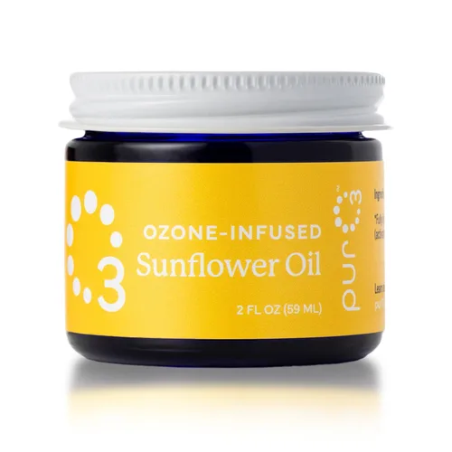 Vista 7 de PurO3 Aceite de ricino ozonizado – Cuidado de la piel puro, natural y orgánico para la cara y el cuerpo – Loción curativa oxigenada, hidratante