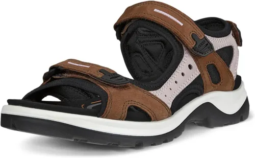 Vista 50 de ECCO Yucatan, sandalia deportiva para mujer Aire/Nubuck azul polvoriento