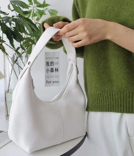 Vista 6 de NIUEIMEE ZHOU Bolsos Hobo para mujer, estilo retro, de cuero vegano, bolso de mano