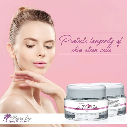 Vista 6 de Le Derma Vi - Crema antienvejecimiento - Restaura tu belleza juvenil y mantén tu piel joven con nuestra mejor crema antienvejecimiento - Previene