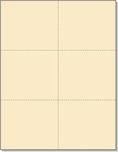 Vista 8 de NextDayLabels - Tarjetas perforadas en blanco para impresora láser 6 por página, para tarjetas de registro escolar, tarjetas de entrega de flores