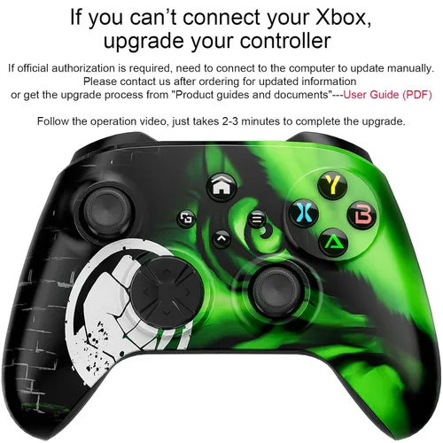 Vista 6 de Need to Upgrade Controller for Xbox Wireless, Custom Gaming Controller for Xbox One, Xbox Series XS, Xbox One XS, iOS, Android, Steam and Windows PC