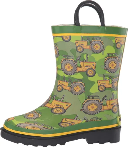Vista 8 de Western Chief Unisex-Child Waterproof Printed Rain Boot