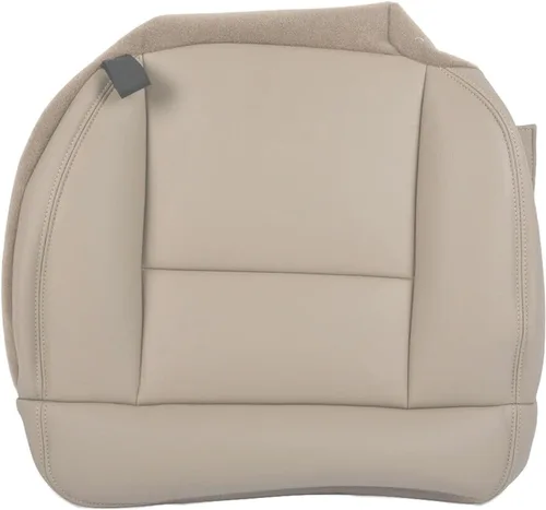 Vista 11 de Priprilod Funda de Reemplazo de Asiento de Cuero Negro para Lado del Conductor Compatible con Ford F150 Lariat 2004 2005 2006 2007 2008