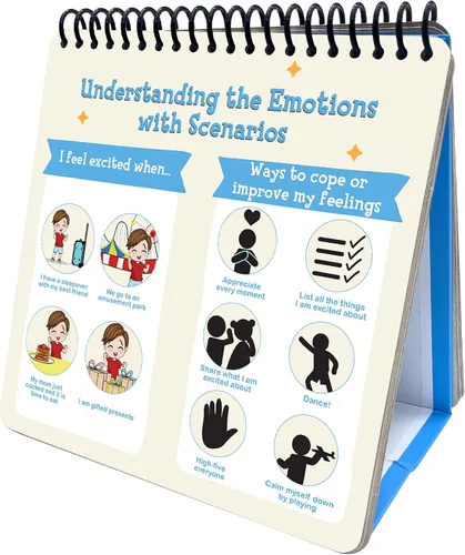 Vista 7 de Flipbook de emociones para niños Aprendizaje de sentimientos Aprendizaje Social Emocional