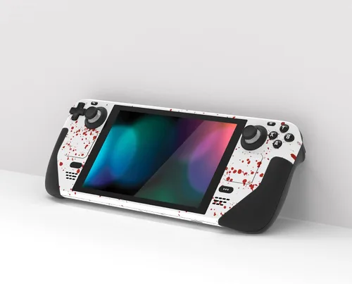 Vista 2 de PlayVital Juego completo de calcomanías protectoras para cubierta de vapor, calcomanías personalizadas, cubierta de vinilo para PC de juegos de mano