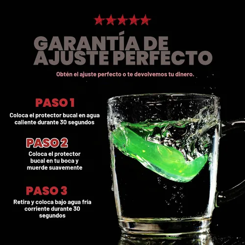Vista 5 de SAFEJAWZ Elements - Protector bucal de doble capa de protección premium para adultos y jóvenes, con estuche, ideal para boxeo, MMA, rugby, artes