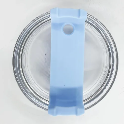 Vista 6 de Paquete de 2 tapas para vaso de 40 onzas compatibles con Stanley Quencher, cubiertas de vaso de acero inoxidable a prueba de derrames y resistentes