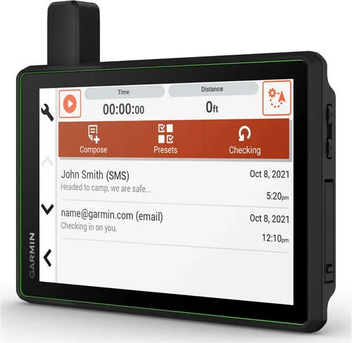 Vista 3 de Garmin Tread SxS, Navegador GPS, Pantalla Ultrabrillante, Topografía Precargada, Radio para Grupo de Montaje, Tecnología inReach