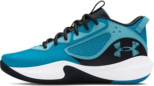 Vista 12 de Under Armour - Zapatos de baloncesto Lockdown 6 para hombre (600) Rojo/Negro/Blanco