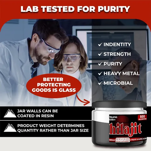 Vista 7 de Shilajit orgánico puro del Himalaya, 2 paquetes de 0.7 onzas (0.71 oz), el suplemento Shilajit contiene fúlvico, ácido húmico natural y más de 85