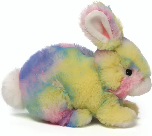 Vista 4 de Gund Baby GUND - Juguete suave de Pascua, conejito con parche de color salpicado
