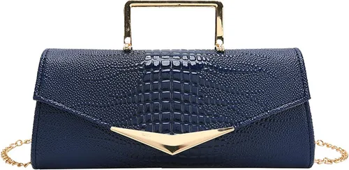 Vista 13 de Queena Bolso de mano de noche brillante con purpurina para mujer, bolso de mano con cadena para boda, fiesta, graduación, regalo para mamá, esposa
