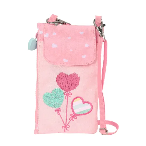 Vista 2 de Monedero BlackFit8 Globitos Funda para Móvil Rosa