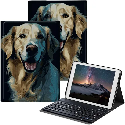 Vista 19 de Funda para Samsung Galaxy Tab S6 Lite 2022/2020 con teclado inalámbrico desmontable y soporte ajustable para proteger la tableta para Samsung Galaxy