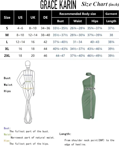 Vista 4 de GRACE KARIN Vestidos de cóctel sexy sin mangas para mujer, 2023, con cuello halter fruncido, envolvente, vestidos de tubo para fiesta