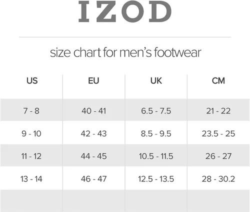 Vista 5 de IZOD - Sandalia de espuma viscoelástica para hombre, con velcro ajustable, tallas 7 a 12