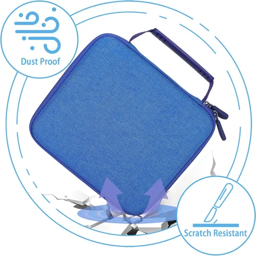 Vista 3 de Aenllosi Estuche rígido para coche de carreras Air Hogs Zero Gravity, color Azul