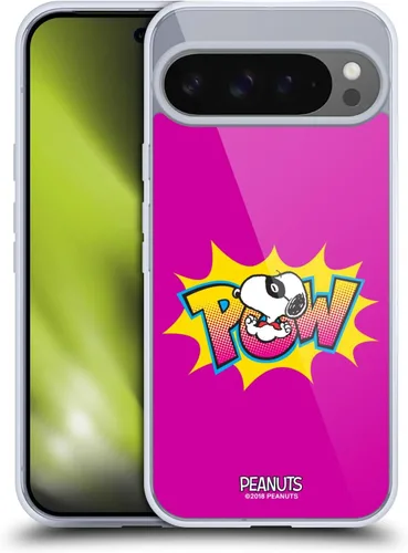 Vista 134 de Head Case Designs Officially Licensed Peanuts Flying Ace The Many Faces of Snoopy Gel Case [Military Grade Protection] Compatible with Google Pixel 3