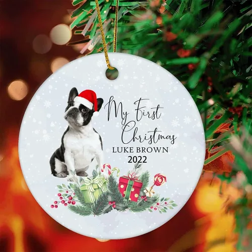 Vista 20 de 1st First Christmas Pet Ornament 2022 Dog Christmas Bauble Custom Ornament Dog Lover Gifts Personalised Dog Name Ornament English Cocker Spaniel Gift