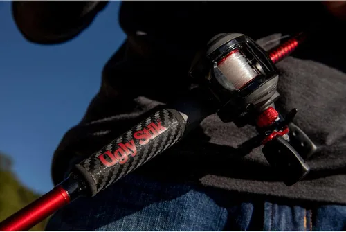 Vista 7 de Combo de carrete de cebo de bajo perfil y caña de pescar Ugly Stik Carbon