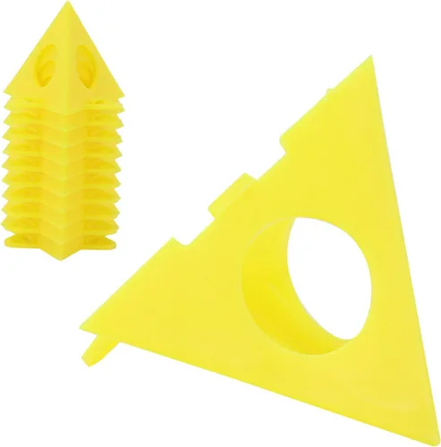 Vista 7 de Fydun 10Pcs Triangular Paint Pad Lifting Painting Stand Supply Woodworking Accessories