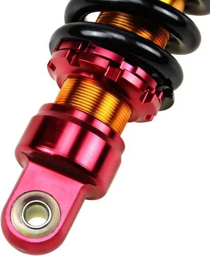 Vista 6 de Amortiguador trasero de 11.2 pulgadas, suspensión ajustable de 980 libras para motocicleta Pit Dirt Bike Scooter ATV Quad Buggy Go Kart Motocross