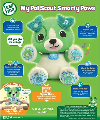 Vista 8 de LeapFrog Mi amigo Scout Smarty Paws
