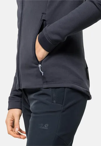 Vista 3 de Jack Wolfskin Chaqueta Hydro Grid con capucha Fz para mujer