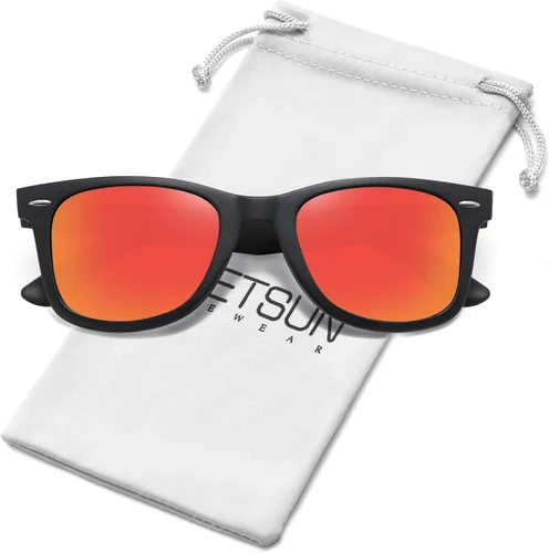Vista 13 de MEETSUN Polarized Sunglasses for Women Men Classic Retro Square Frame Driving Sun Glasses UV Protection