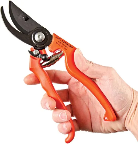 Vista 3 de Leonard - Tijera de podar ergonómica con agarre moldeado, capacidad de corte de 1 pulgada