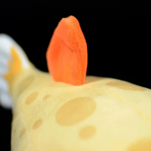 Vista 6 de FRANKIEZHOU Lindo juguete de peluche de pez globo, animal de peluche de pez, juguete de peluche, regalos para niños, peces de 7 pulgadas, amarillo