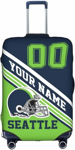 Vista 23 de Funda de equipaje personalizada, funda de maleta personalizada, diseña tu nombre y número, protector de equipaje elástico lavable, Arizona