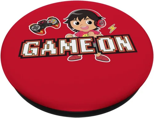Vista 2 de Ryan's World Juego en Ryan PopSockets PopGrip intercambiable
