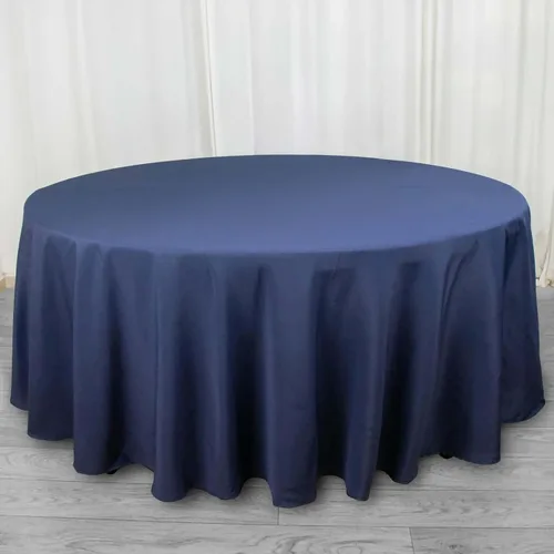 Vista 75 de Efavormart - Mantel redondo de poliéster de 90 pulgadas sin costuras de calidad comercial para banquetes de boda, restaurante