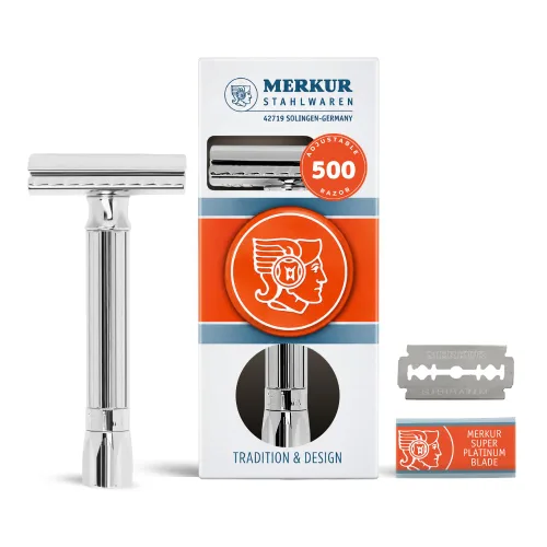 Vista 14 de Merkur Maquinilla de afeitar de seguridad ajustable Progress MK-500001