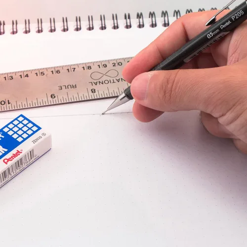 Vista 5 de Pentel P203 – Juego de portaminas (12 unidades)