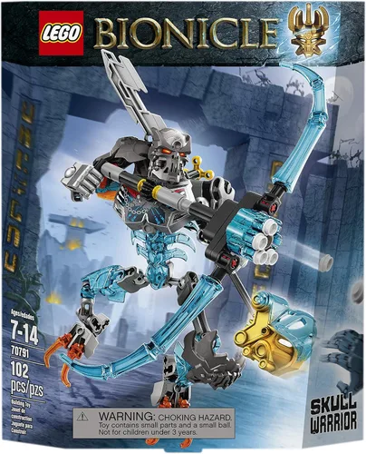 Vista 2 de LEGO Bionicle, 70791 kit de construcción de Skull Warrior