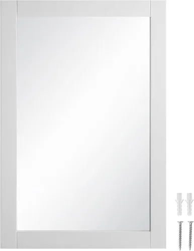 Vista 11 de Shorewood 547075-ESP - Espejo rectangular para decoración de pared, 30 pulgadas de alto x 20 pulgadas de largo, marco de madera tradicional