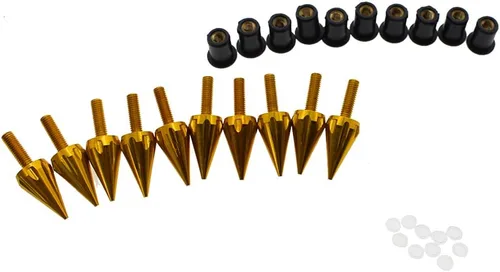 Vista 2 de PROCNC - Tornillos para parabrisas de motocicleta para Honda CBR 600rr 1000rr para Suzuki GSXR 600 750 1000 para Yamaha R1 R6 R6s para Kawasaki ZX6R
