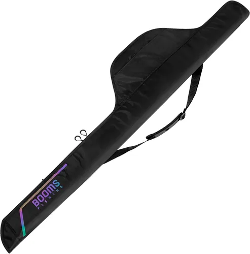 Vista 8 de Booms Fishing PB3 - Funda para caña de pescar de 4.4 pies a 5 pies, funda plegable portátil para caña de pescar con cremalleras bidireccionales