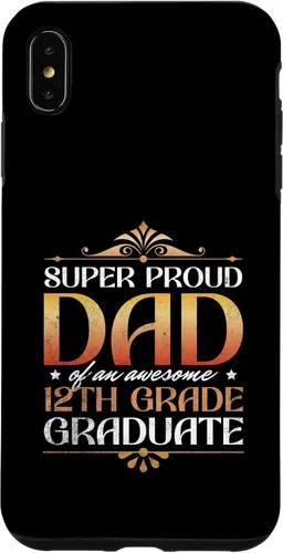 Vista 11 de Super Proud Dad Of An Awesome 12th Grade Graduate Parents Case for iPhone 16